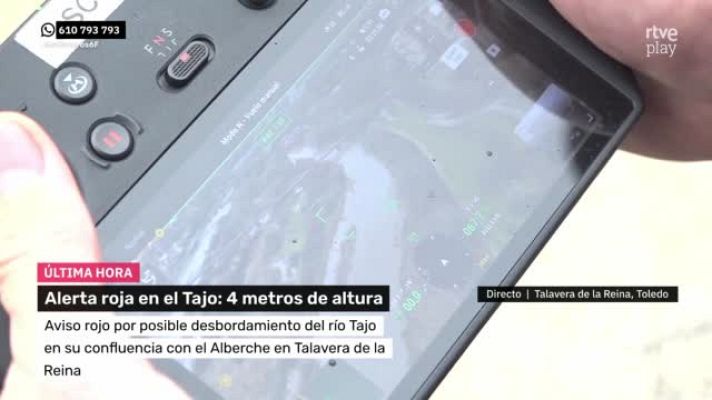 Mañaneros 360 - Los equipos de emergencias utilizan drones para controlar los ríos