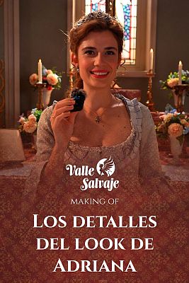Valle Salvaje - Rocío Suárez de Puga nos enseña el look de novia de Adriana