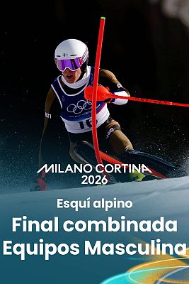 Esquí Alpino JJOO Milano Cortina 2026 - Final combinada por equipos masculina