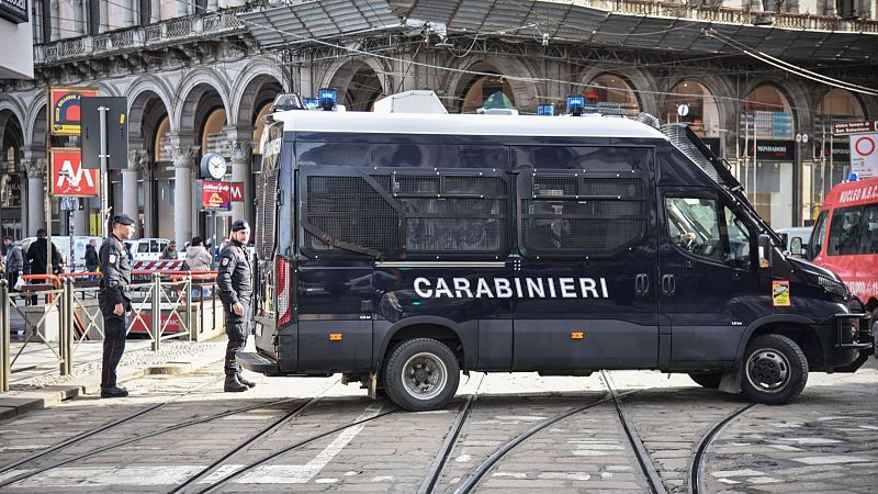 Dos detenidos tras un atraco en una autopista italiana | Ver