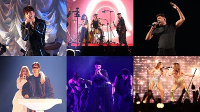 Estos son los seis primeros finalistas del Benidorm Fest 2026 �Los ganadores de la Semifinal 1!