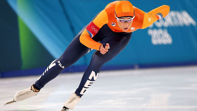 Jutta Leerdam, oro en los 1000 m de patinaje de velocidad en Milano Cortina - Patinaje de velocidad JJOO Milano Cortina 2026 | Ver