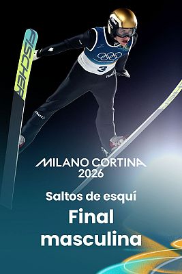 Saltos de esquí JJOO Milano Cortina 2026 - Final masculina. Trampolín normal