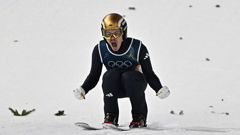 Milano Cortina | El alem�n Raimund, oro en saltos de esqu� - Saltos de esqu� JJOO Milano Cortina 2026 | Ver