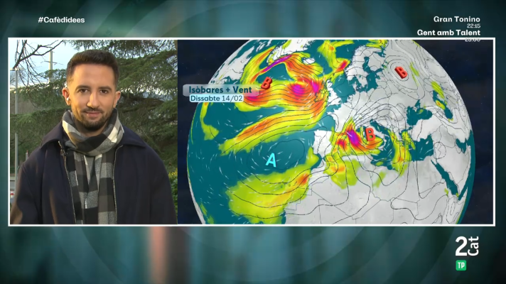 El temps - Dimarts canviant, ruixats i més de 20 ºC al migdia, a l'espera de fortes ventades