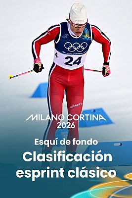 Esquí de Fondo JJOO Milano Cortina 2026 - Clasificación esprint clásico