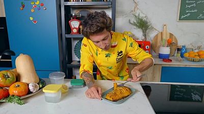 Cuina brutal - Carabassa gratinada, ous turcs i petit suisse