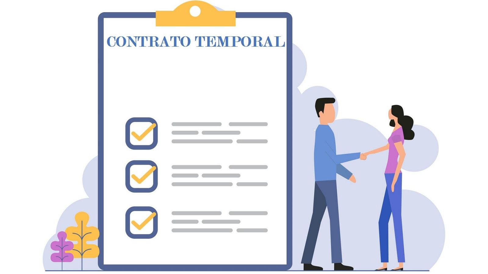 Aquí hay trabajo - Los derechos de los contratos temporales y 1037 empleos - Aquí hay trabajo | Ver