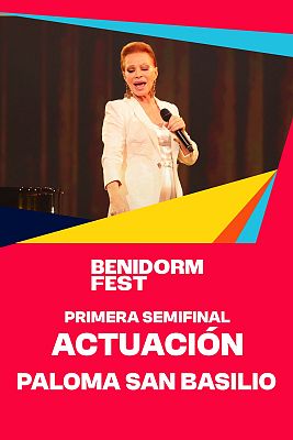 Benidorm Fest - Paloma San Basilio interpreta "La fiesta terminó" y "Juntos"