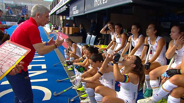Hockey hierba y sala - Pro league femenina: España - Alemania