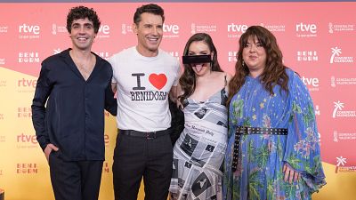 Benidorm Fest 2026: Rueda de prensa con los presentadores