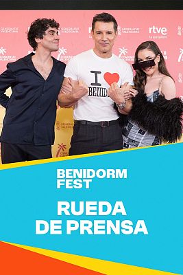 Benidorm Fest - Benidorm Fest 2026: Rueda de prensa con los presentadores