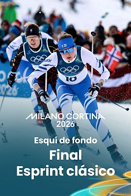 Esquí de Fondo JJOO Milano Cortina 2026 - Final esprint clásico