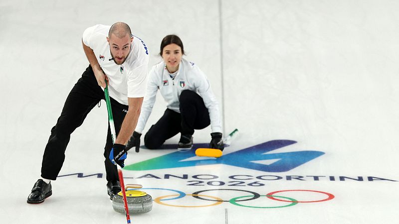 JJOO Invierno 2026 - Curling: Bronce dobles mixtos: Gran Bretaña - Italia - Curling JJOO Milano Cortina 2026 | Ver