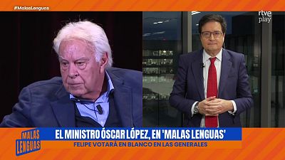 El ministro Óscar López, en 'Malas Lenguas'