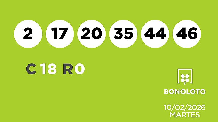 SELAE - Sorteo de la Lotería Bonoloto y Euromillones del 10/02/2026
