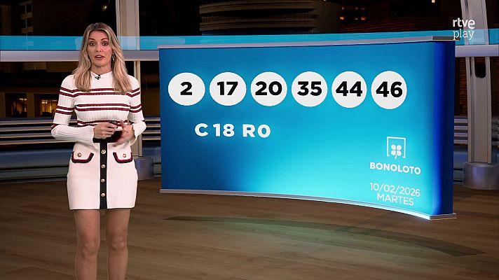 Loterías - Sorteo de la Bonoloto y Euromillones del 10/02/2026