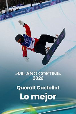 Snowboard JJOO Milano Cortina 2026 - Queralt Castellet se clasifica para la final de halfpipe en Milano Cortina 2026