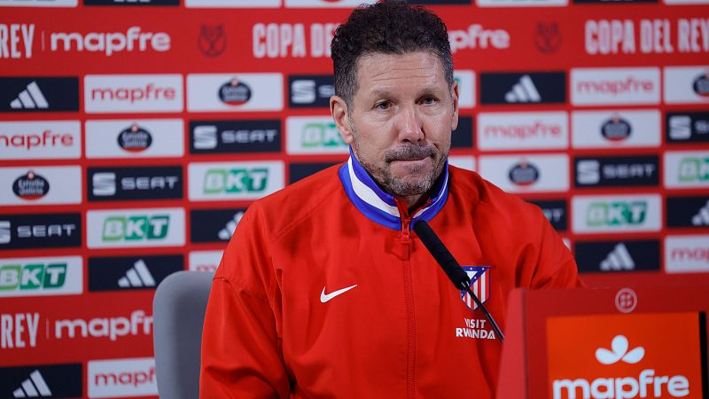 Atlético Madrid - Barcelona: rueda de prensa de Diego Simeone - Copa del Rey | Ver