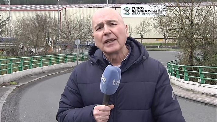 Telenorte - País Vasco - Paros en Tubos Reunidos en Amurrio tras el ERE de 301 despidos