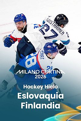 Hockey hielo masculino: Ronda preliminar: Eslovaquia - Finlandia