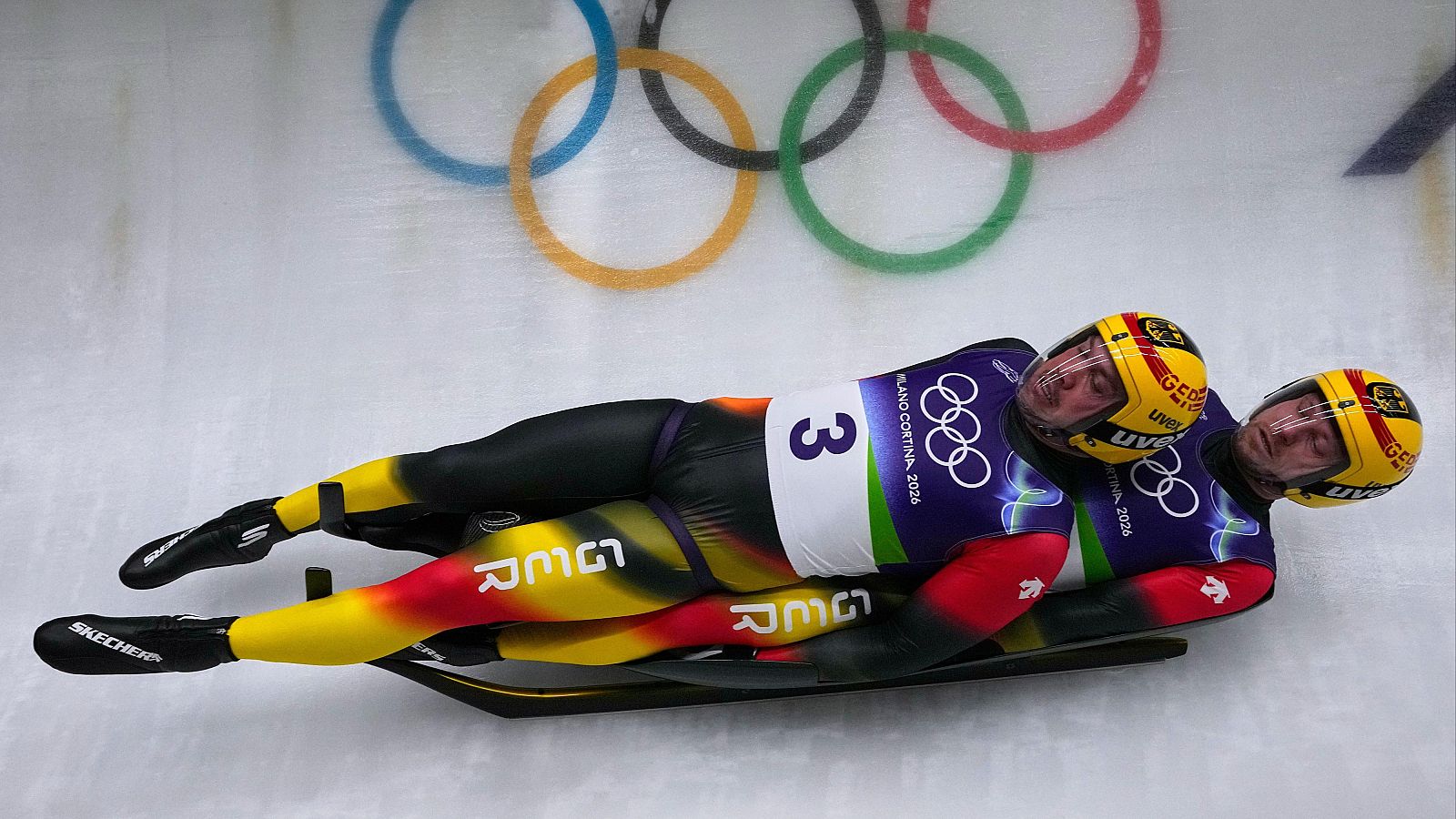 JJOO Invierno 2026 -  Luge: Dobles masculino: Final. Primera manga - Luge JJOO Milano Cortina 2026 | Ver