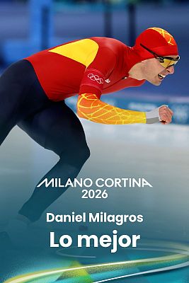 Daniel Milagros hace su debut olímpico en los 1.000 m de patinaje de velocidad en Milano Cortina