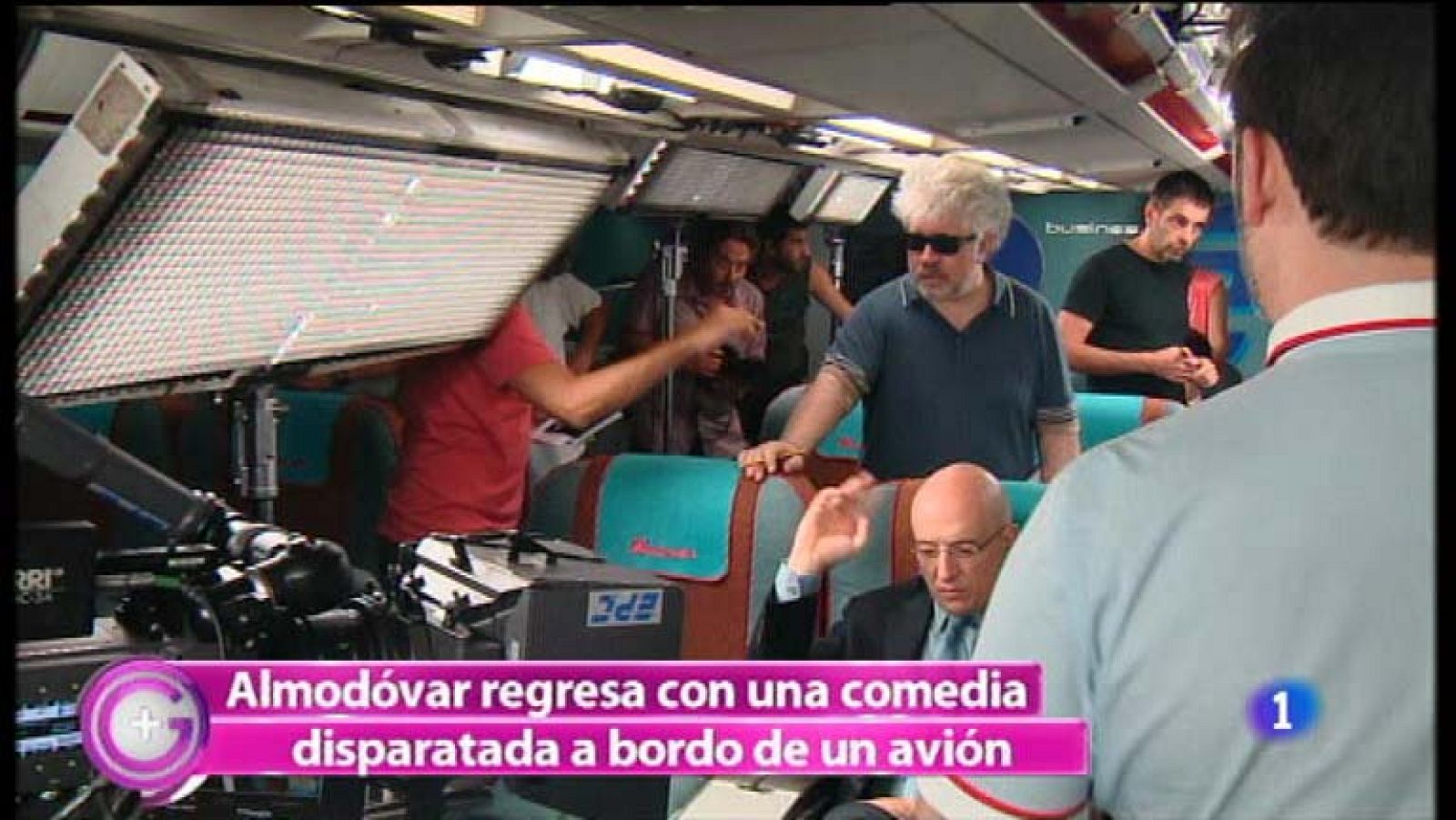 Nos colamos en el rodaje de "Los amantes pasajeros"