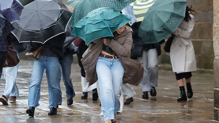 El tiempo - Un día muy ventoso con lluvias intermitentes y ambiente frío en casi todo el país