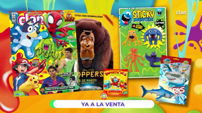 ¡Monstruos pegajosos y grandes sorpresas con la nueva revista Clan!