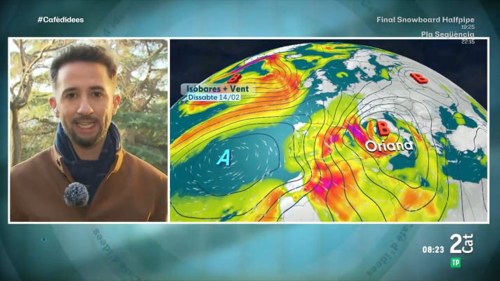 El temps - Ventada excepcional per extensió, intensiotat i persitència