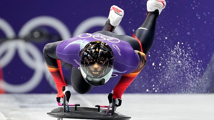 Skeleton JJOO Milano Cortina 2026 - Skeleton: Clasificación masculina. Segunda manga