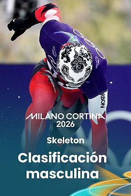 Skeleton JJOO Milano Cortina 2026 - Skeleton: Clasificación masculina. Segunda manga
