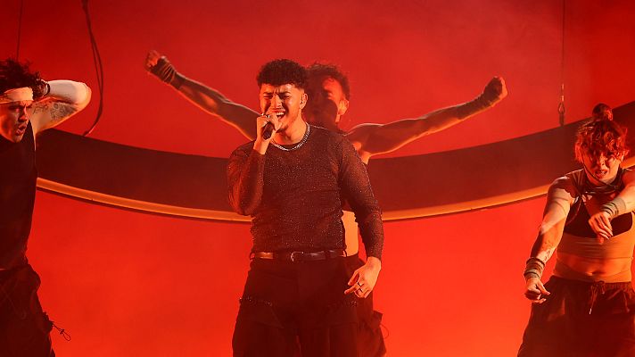 Benidorm Fest - Kenneth interpreta "Los Ojos No Mienten" en la final