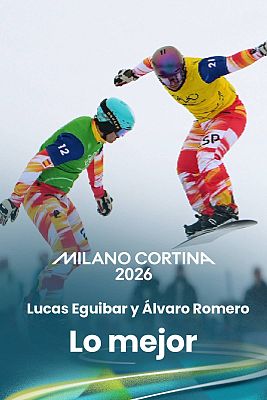 As� ha sido la participaci�n de Lucas Eguibar y �lvaro Romero en el snowboard cross de Milano Cortina