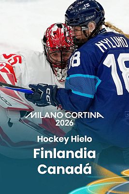 Hockey Hielo JJOO Milano Cortina 2026 - Ronda preliminar femenina: Finlandia - Canadá