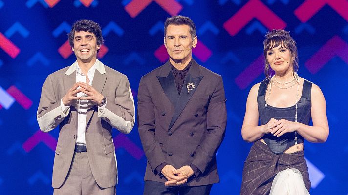 Telediario 1 - Los nueve candidatos se preparan para la segunda semifinal de Benidorm Fest