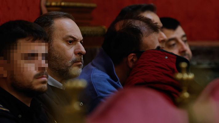 Telediario 1 - Las defensas de Ábalos y Koldo piden sin éxito apartar a cinco magistrados del tribunal que juzgará el caso mascarillas