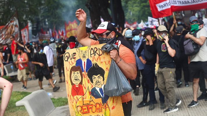  - Argentina: primera gran manifestación del año contra la reforma laboral que quiere impulsar Javier Milei