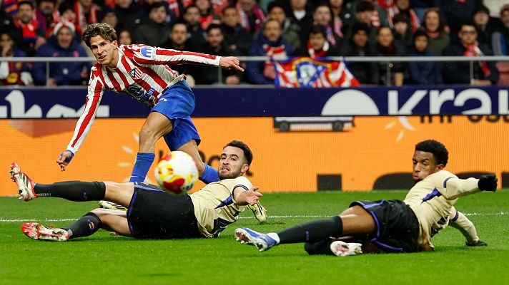 El Atl�tico baila al Barcelona en la ida de las semifinales de la Copa del Rey