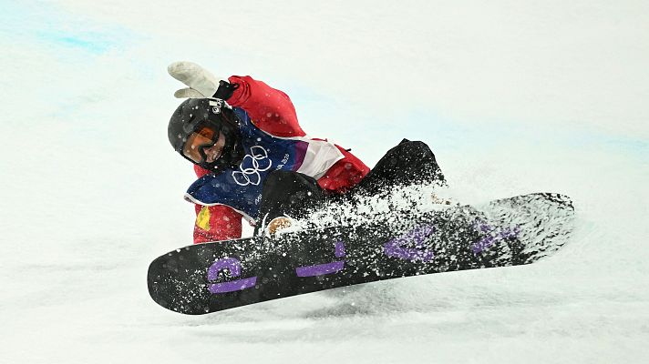 Milano Cortina 2026: Queralt Castellet se cae y no logra medalla - Snowboard JJOO Milano Cortina 2026 | Ver