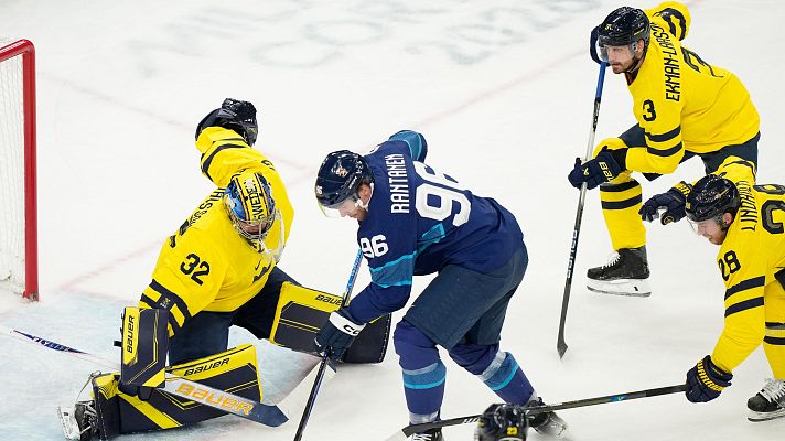 Hockey Hielo JJOO Milano Cortina 2026 - Ronda preliminar masculina: Finlancia - Suecia
