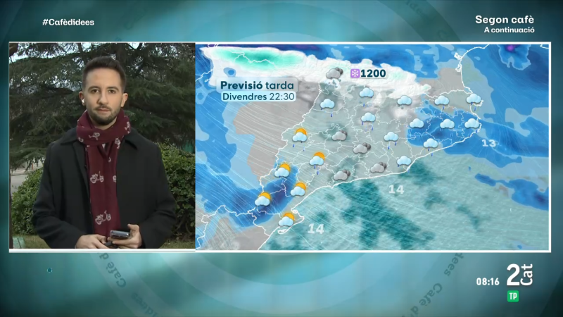 El Temps - Borrasca Oriana: pluja i neu, abans d'un nou temporal de fort vent i mala mar - El temps | Veure