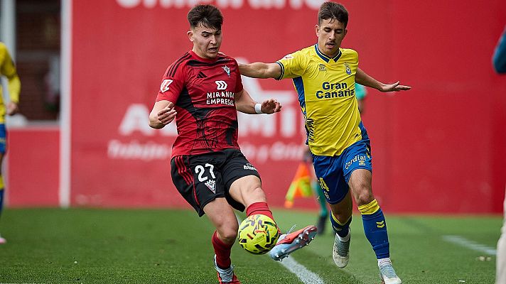 Resúmenes de LaLiga - CD Mirandés - UD Las Palmas: resumen del partido de la 26ª jornada de Liga | Segunda