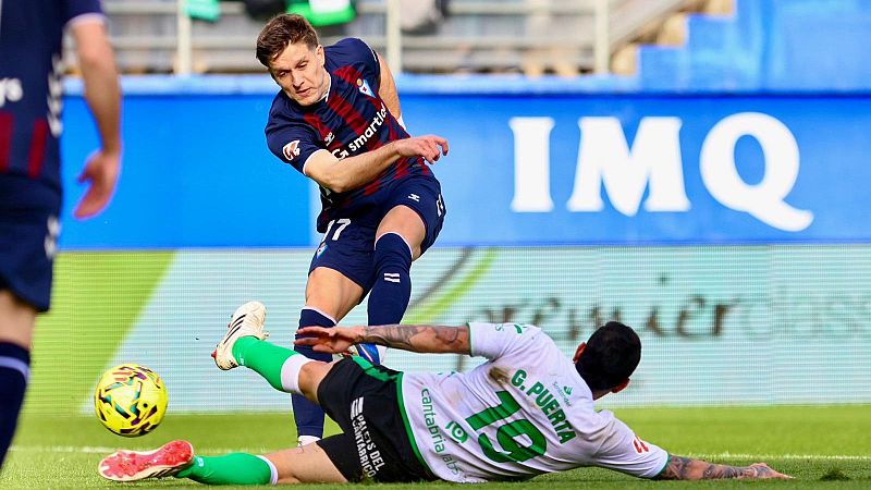 Eibar - Racing Santander: resumen partido 26� jornada | Segunda | Ver