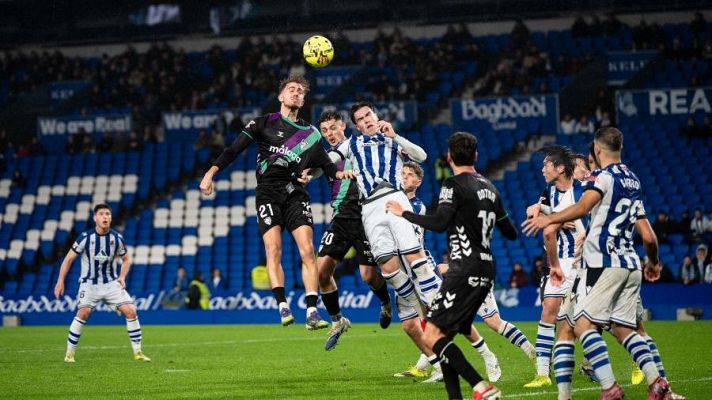 Resúmenes de LaLiga - Real Sociedad B - Málaga CF: resumen del partido de la 26ª jornada de Liga | Segunda