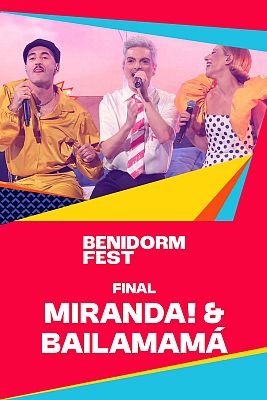 Miranda! & bailamamá interpreta "Despierto Amándote" en la final