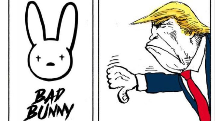 Directo al grano - La Super Bowl y Trump  en la tira de Gallego & Rey