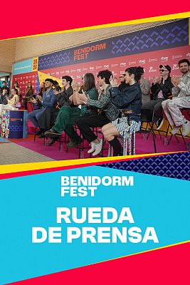 Benidorm Fest - Rueda de prensa con los finalistas