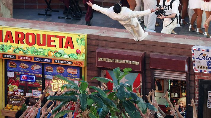 Telediario 1 - El bar de Toñita, un icono de Nueva York que se unió a Bad Bunny en la Super Bowl